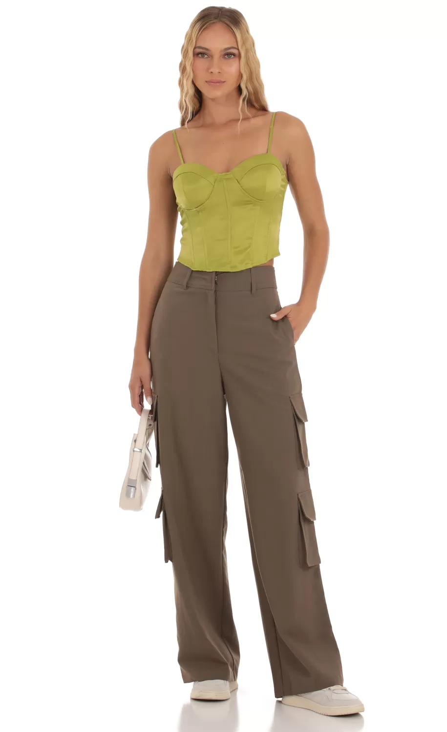 Cargo Pants In Brown^LUCY IN THE SKY Shop