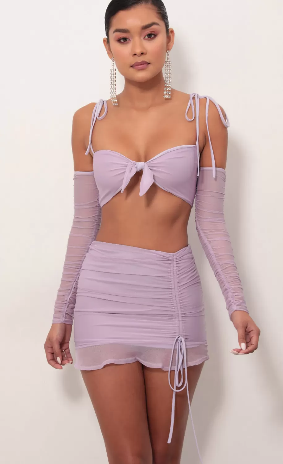 Two Piece Set In Lavender^LUCY IN THE SKY Best Sale