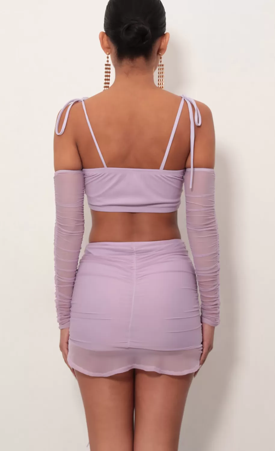 Two Piece Set In Lavender^LUCY IN THE SKY Best Sale